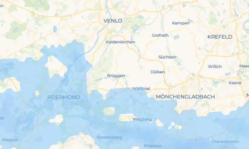 Regenradar Vorschaubild - Aktuelle Niederschläge in Born und Umgebung