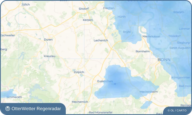 Widget-Vorschau für Borr Wetter-Widget-Vorschau mit Vorhersagedaten für Borr