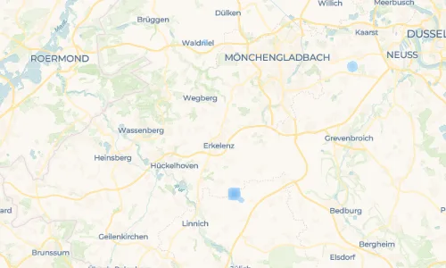 Regenradar Vorschaubild - Aktuelle Niederschläge in Borschemich und Umgebung