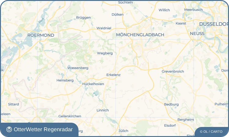 Wetter-Widget-Vorschau mit Vorhersagedaten für Borschemich