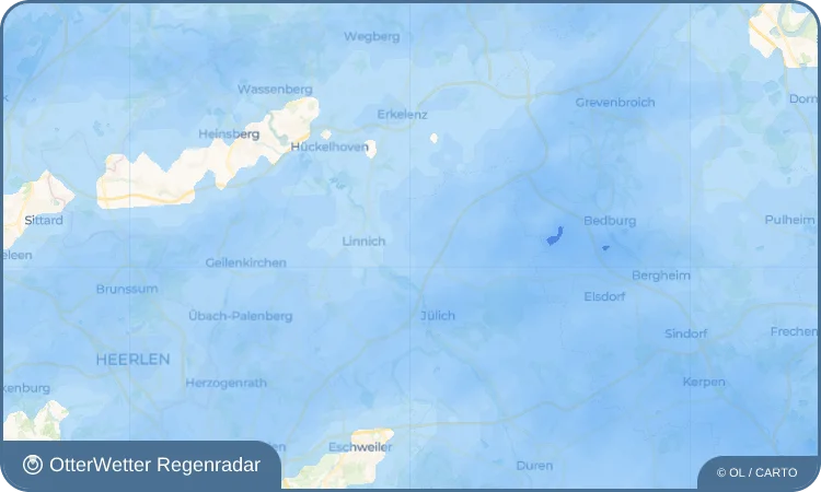 Wetter-Widget-Vorschau mit Vorhersagedaten für Boslar