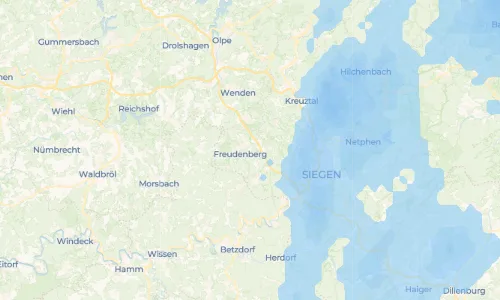 Regenradar Bottenberg: aktuelle Niederschläge in Bottenberg und Umgebung, Stand 17. Oktober 2026 um 22:40 Uhr
