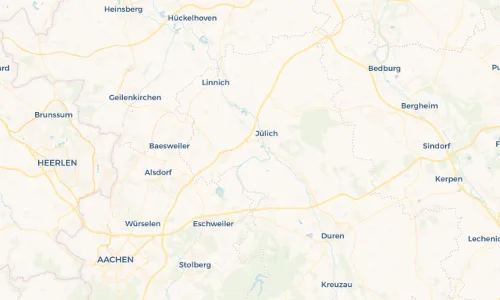 Regenradar Vorschaubild - Aktuelle Niederschläge in Bourheim und Umgebung