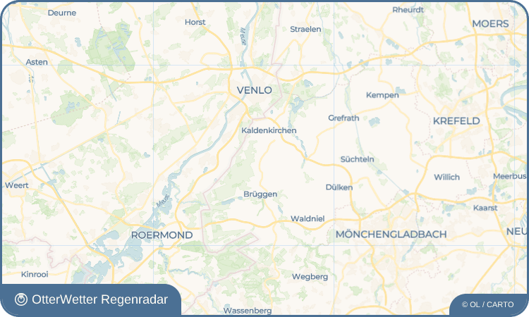 OtterWetter Regenradar-Widget Bracht