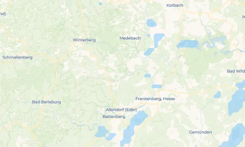 Regenradar Vorschaubild - Aktuelle Niederschläge in Braunshausen und Umgebung