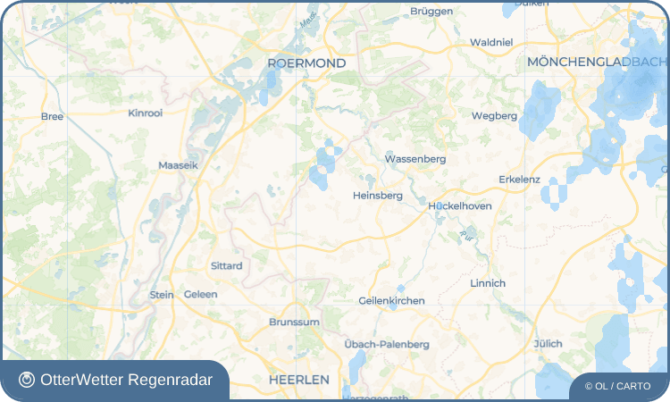OtterWetter Regenradar-Widget Braunsrath