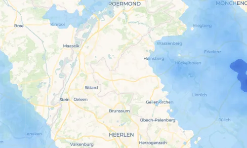 Regenradar Vorschaubild - Aktuelle Niederschläge in Breberen und Umgebung