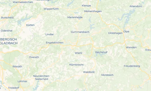 Regenradar Vorschaubild - Aktuelle Niederschläge in Breidenbruch und Umgebung