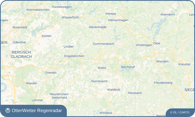 OtterWetter Regenradar-Widget Breidenbruch