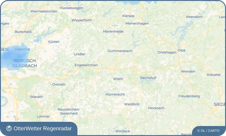 Wetter-Widget-Vorschau mit Vorhersagedaten für Breidenbruch