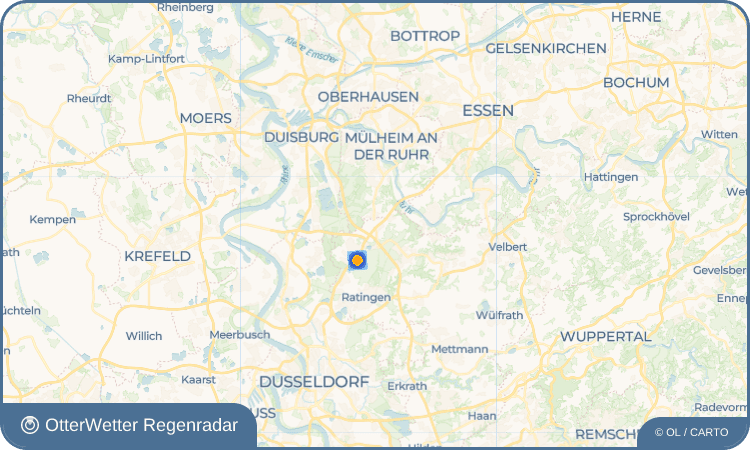 OtterWetter Regenradar-Widget Breitscheid