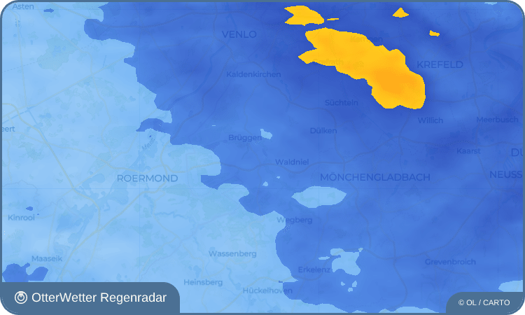 OtterWetter Regenradar-Widget Brempt