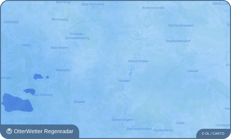 OtterWetter Regenradar-Widget Brenkhausen