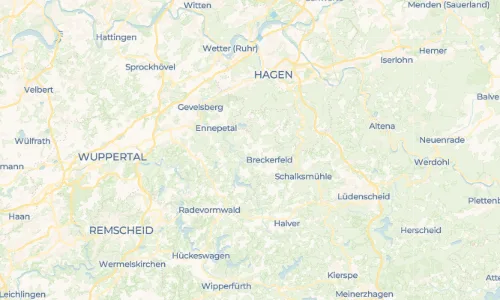 Regenradar Vorschaubild - Aktuelle Niederschläge in Brenscheid und Umgebung