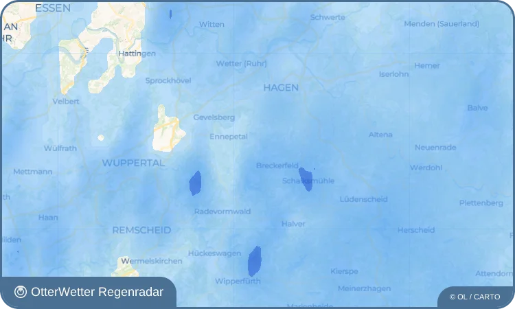 Wetter-Widget-Vorschau mit Vorhersagedaten für Brenscheid