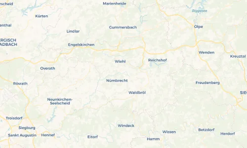 Regenradar-Vorschau: aktuelle Niederschläge in Breunfeld und Umgebung