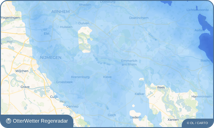 OtterWetter Regenradar-Widget Brienen