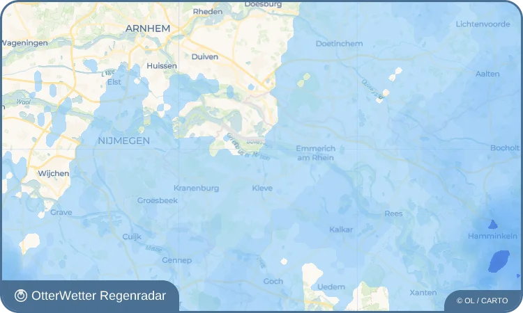 Wetter-Widget-Vorschau mit Vorhersagedaten für Brienen