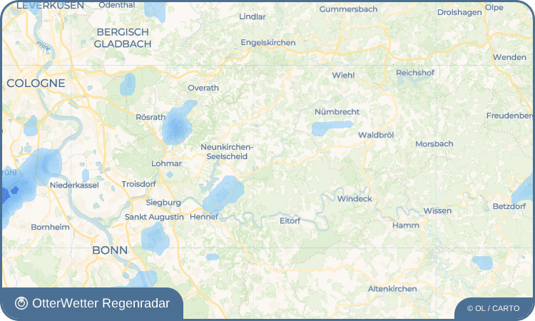 Widget-Vorschau für Bröleck Wetter-Widget-Vorschau mit Vorhersagedaten für Bröleck