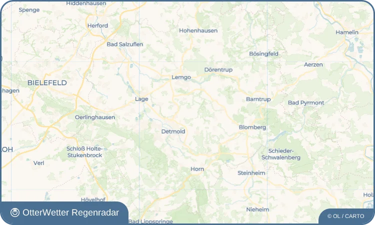 Wetter-Widget-Vorschau mit Vorhersagedaten für Brokhausen