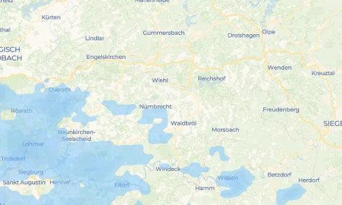 Regenradar-Vorschau: aktuelle Niederschläge in Bruch und Umgebung