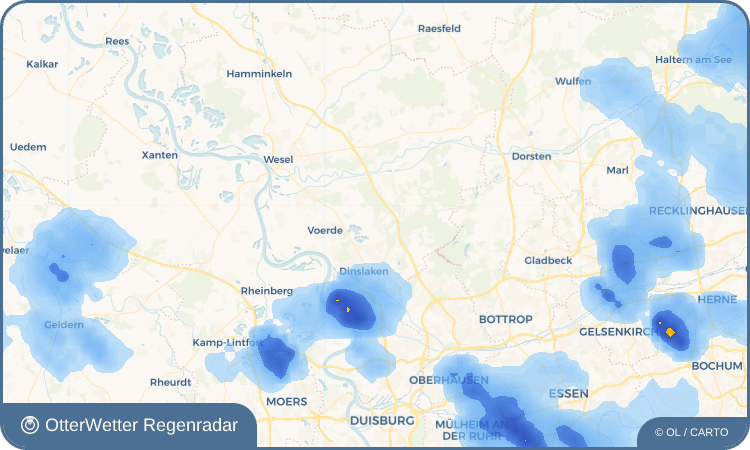 OtterWetter Regenradar-Widget Bruckhausen