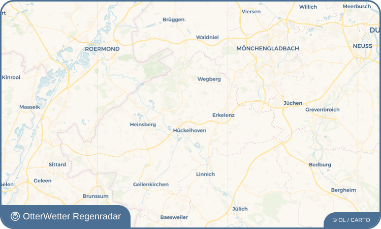 Wetter-Widget-Vorschau mit Vorhersagedaten für Brück