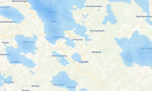 Regenradar Vorschaubild - Aktuelle Niederschläge in Buchen und Umgebung