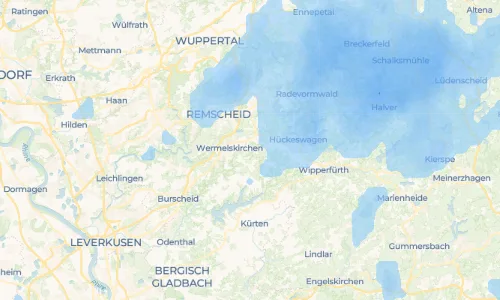Regenradar Vorschaubild - Aktuelle Niederschläge in Buchholzen und Umgebung