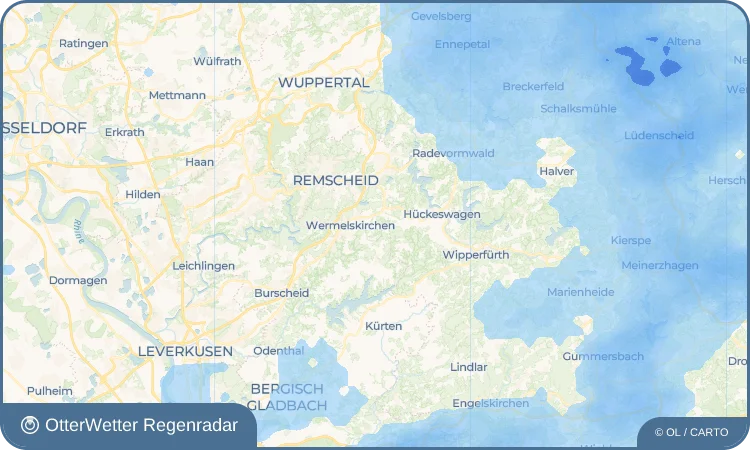 Widget-Vorschau für Buchholzen Wetter-Widget-Vorschau mit Vorhersagedaten für Buchholzen