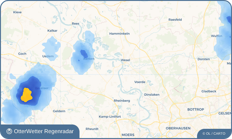 Widget-Vorschau für Büderich Wetter-Widget-Vorschau mit Vorhersagedaten für Büderich