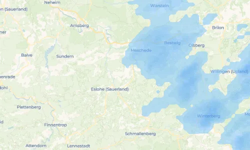Regenradar Vorschaubild - Aktuelle Niederschläge in Büenfeld und Umgebung
