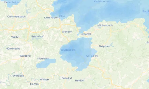 Regenradar Vorschaubild - Aktuelle Niederschläge in Bühl und Umgebung