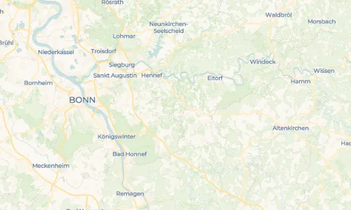 Regenradar Vorschaubild - Aktuelle Niederschläge in Büllesbach und Umgebung