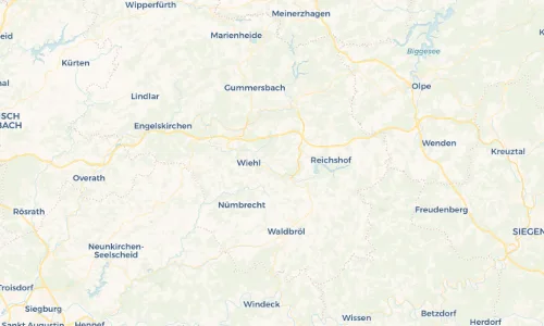 Regenradar Vorschaubild - Aktuelle Niederschläge in Büttinghausen und Umgebung