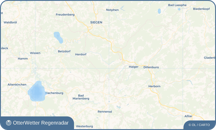 Widget-Vorschau für Burbach Wetter-Widget-Vorschau mit Vorhersagedaten für Burbach