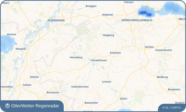 OtterWetter Regenradar-Widget Busch