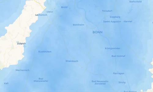 Regenradar Vorschaubild - Aktuelle Niederschläge in Buschhoven und Umgebung