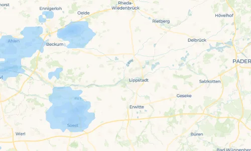 Regenradar Vorschaubild - Aktuelle Niederschläge in Cappel und Umgebung
