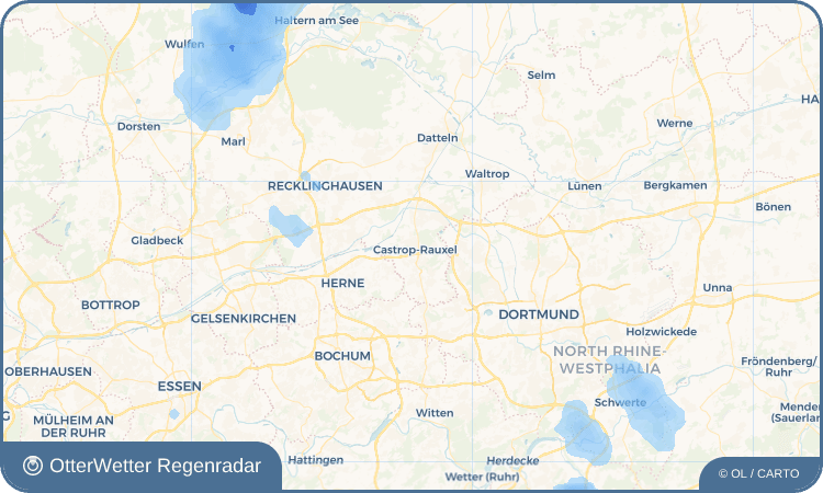 Wetter-Widget-Vorschau mit Vorhersagedaten für Castrop-Rauxel