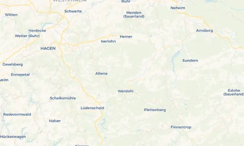 Regenradar Vorschaubild - Aktuelle Niederschläge in Dahle und Umgebung