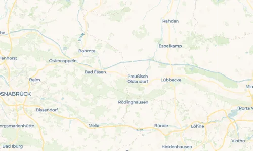 Regenradar Vorschaubild - Aktuelle Niederschläge in Dahlinghausen und Umgebung