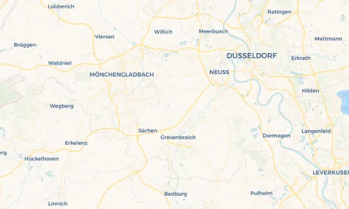 Regenradar Vorschaubild - Aktuelle Niederschläge in Damm und Umgebung