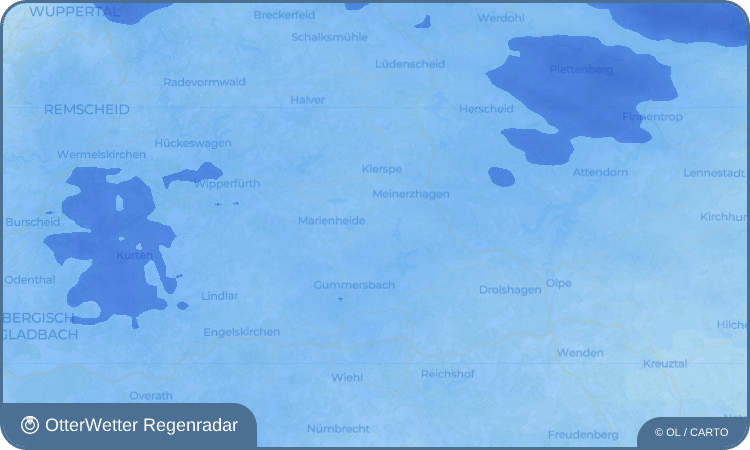 OtterWetter Regenradar-Widget Dannenberg