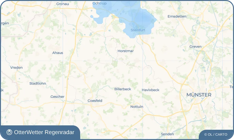 Widget-Vorschau für Darfeld Wetter-Widget-Vorschau mit Vorhersagedaten für Darfeld