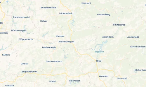 Regenradar Vorschaubild - Aktuelle Niederschläge in Darmche und Umgebung