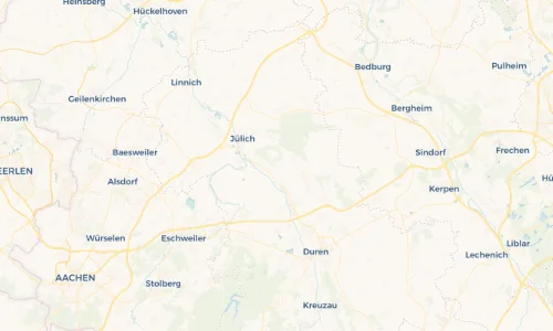 Regenradar Vorschaubild - Aktuelle Niederschläge in Daubenrath und Umgebung