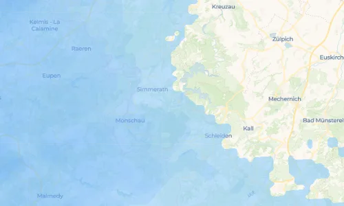 Regenradar Vorschaubild - Aktuelle Niederschläge in Dedenborn und Umgebung