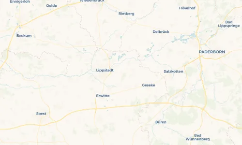Regenradar-Vorschau: aktuelle Niederschläge in Dedinghausen und Umgebung