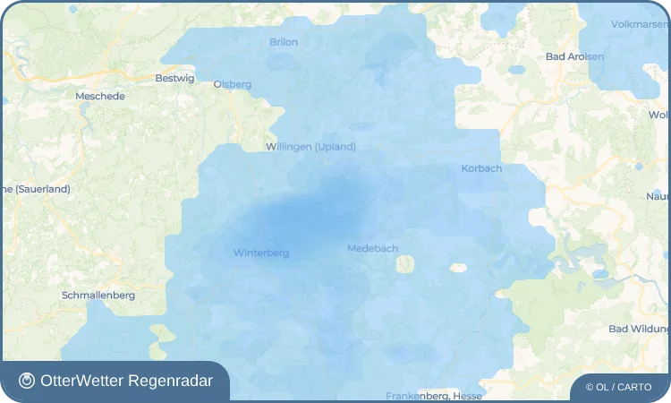 Wetter-Widget-Vorschau mit Vorhersagedaten für Deifeld